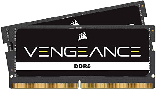 CORSAIR VENGEANCE SODIMM DDR5 RAM 64GB (2x32GB) 4800MHz CL40 Intel XMP iCUE...