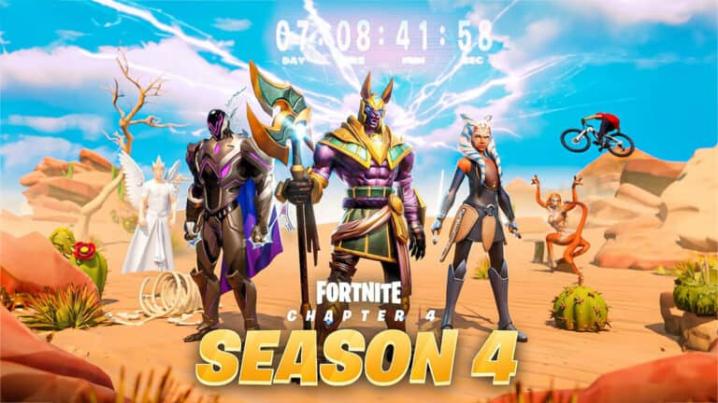 Fortnite Chapter 4 – Season 4 release date and expected start time